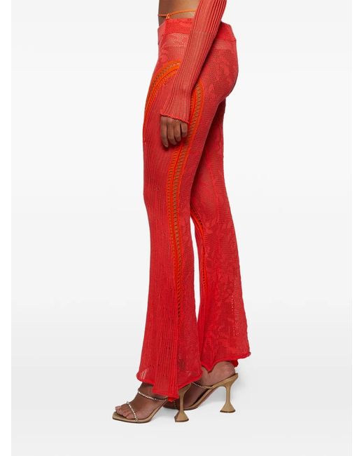 Roberta Einer Disco Broek in het Red