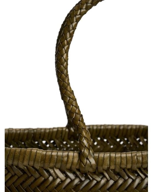 Dragon Diffusion Green Small Triple Jump Tote Bag