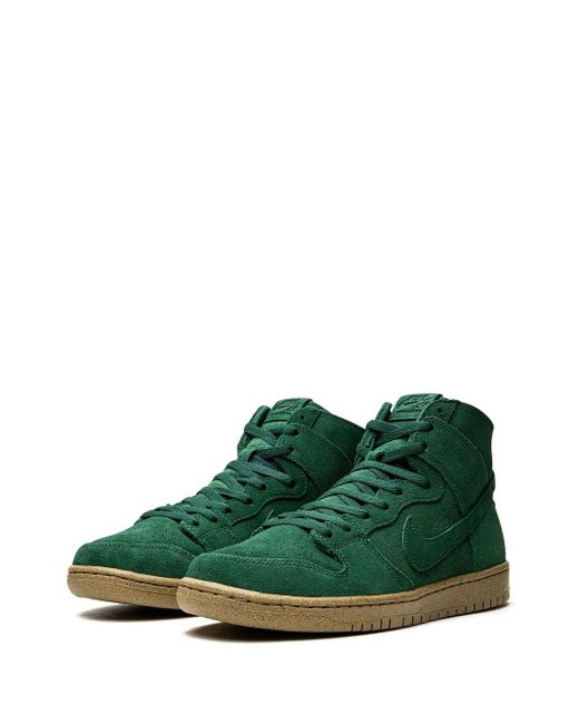 Nike Green Sb Dunk High Decon "Gorge" Sneakers for men
