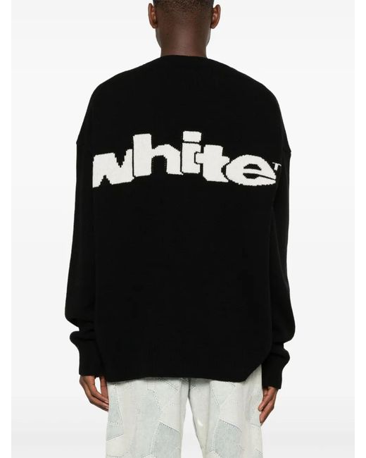 Off-White c/o Virgil Abloh Black Off- Sweaters for men
