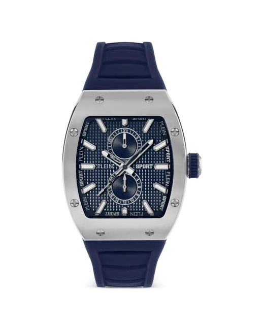 Philipp Plein Blue Stormbraker 52Mm Watch for men