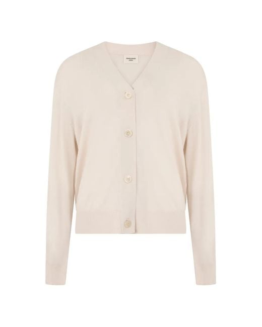 Weekend by Maxmara White Torre V-Neck Button-Up Cardigan