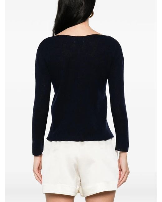 Be You Black V-Neck Sweater