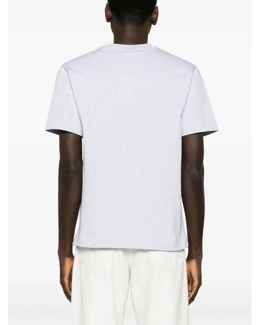 Jacquemus White Minimalist T-Shirt With Classic Crew Neckline for men