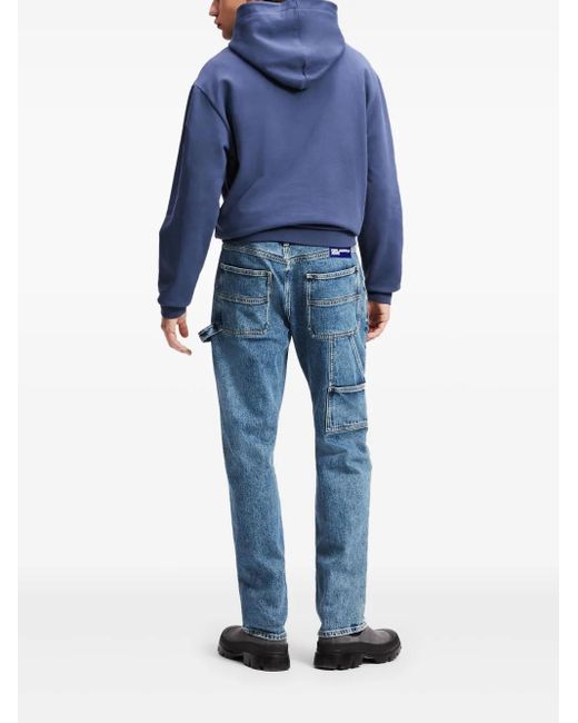 Vaqueros Rectos Karl Lagerfeld de hombre de color Blue