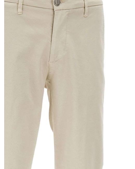 Re-hash Natural Welt-Pockets Trousers for men