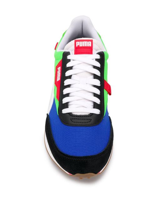 Puma Suede Future Rider Play On Sneakers In Green Lyst