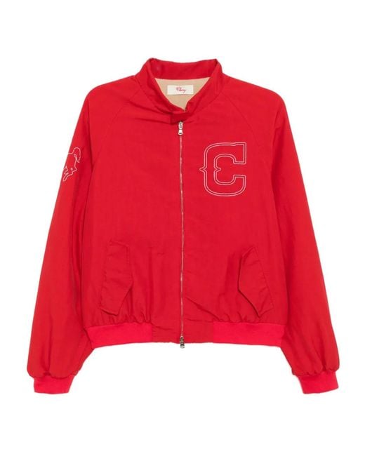 CHERRY LA Red Championship Zip Jacket for men