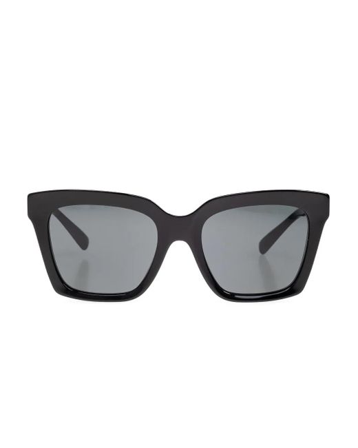 Dolce & Gabbana Gray Dg-Plaque Sunglasses