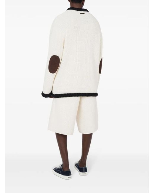 Moschino Natural Zip-Up Jacket for men