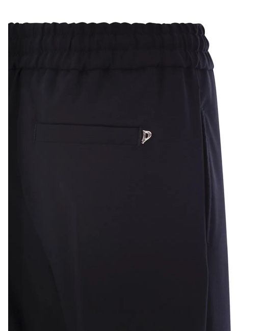 Dondup Blue Marisol Drawstring-Waist Track Pants