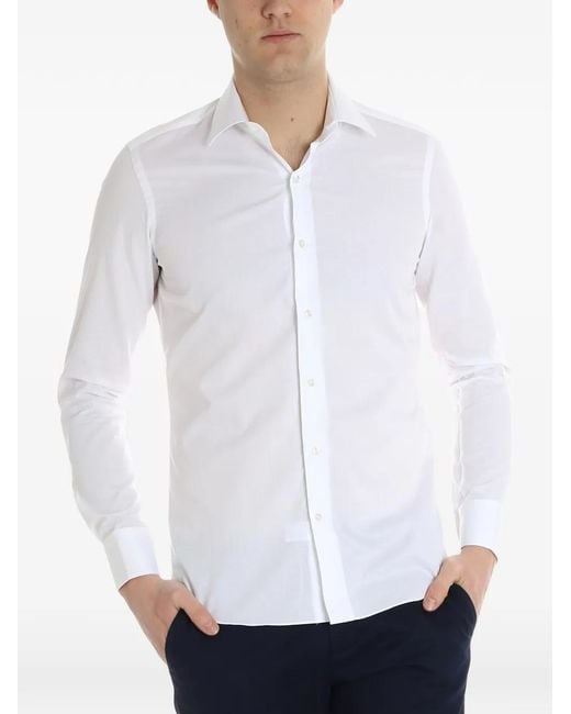 Emanuel Ungaro White Buttoned Shirt for men