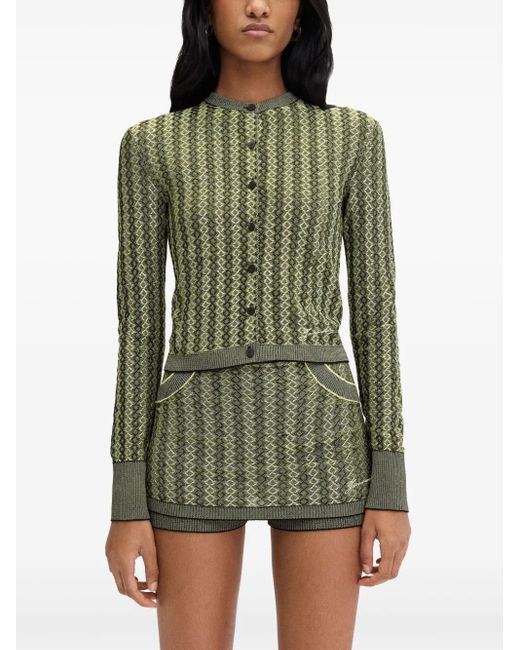 Jacquemus Green 'Marino' Cardigan
