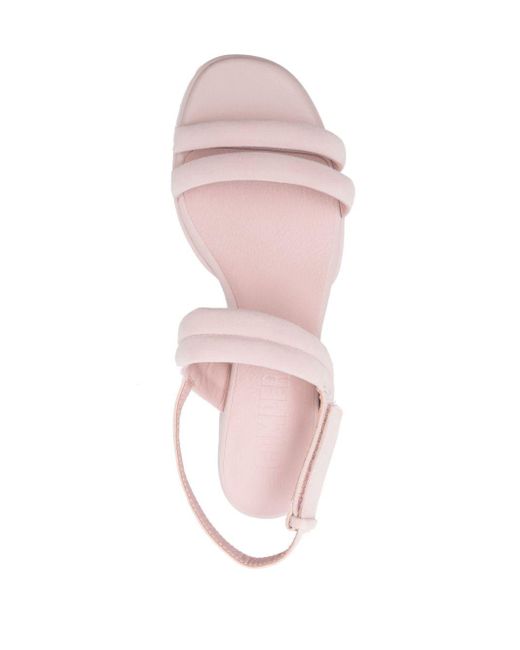 Camper Pink Katie 50mm Strap Sandals