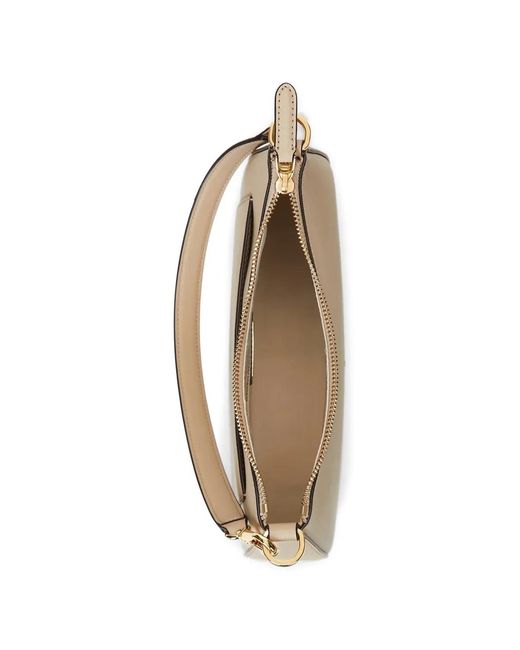 Ralph Lauren Natural Zip Tote Bag