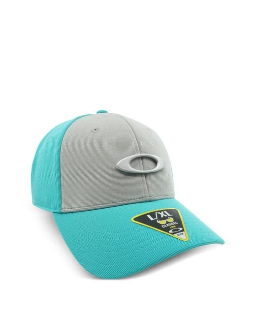 Oakley Blue Tincan Logo-Plaque Cap for men