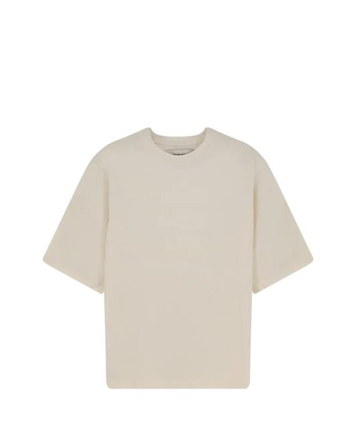 TONYWACK White Stitched-Trim T-Shirt