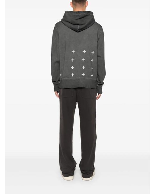 Ksubi Gray 1999 Fade Kash Hoodie for men