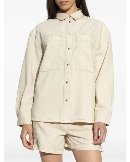 IRO White Ferial Shirt