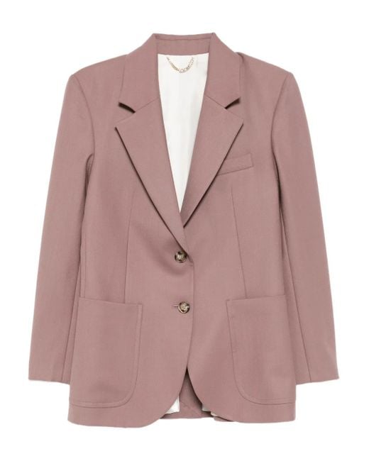Victoria Beckham パッチポケット ジャケット Pink