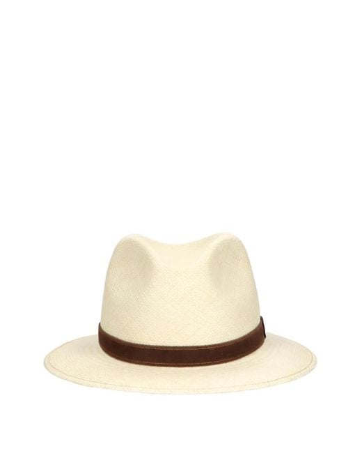 Borsalino Country Panama Quito Hut in White für Herren