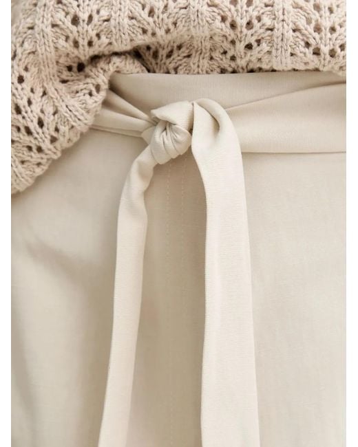 Marc O' Polo Natural Tie-Fastening Skirt