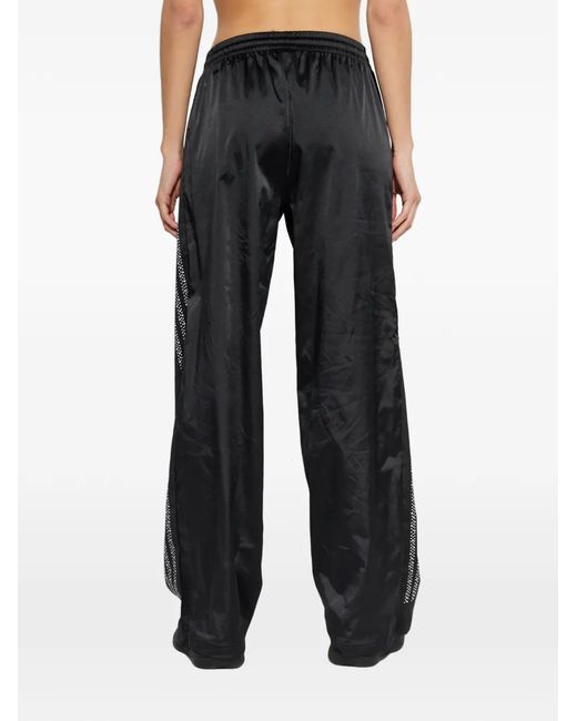 Adidas Black Dotted Track Pants