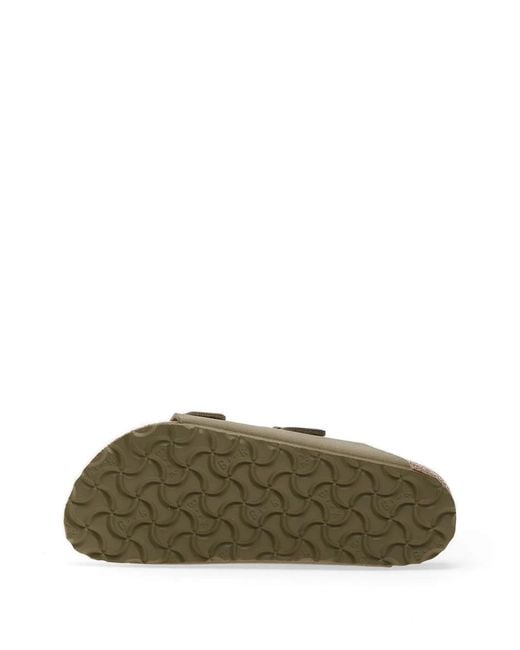 Birkenstock Brown Arizona Buckled Flat Sandals