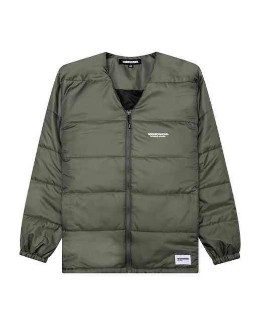 Neighborhood Green Quilted Jacket for men