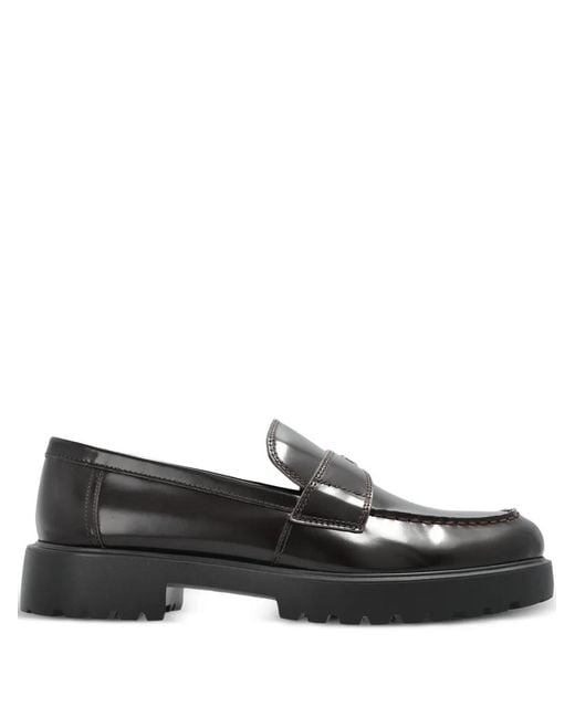 Tory Burch Black Mocassins Double T