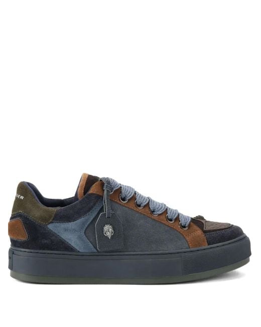 Kurt Geiger Blue Southbank Suede Sneakers for men