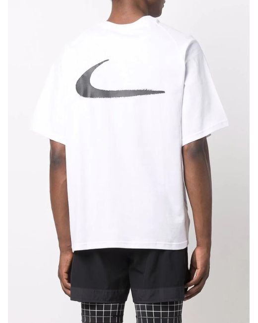 NIKE X OFF-WHITE White Iss Cotton T-Shirt for men