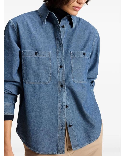 Woolrich Blue Chambray Shirt