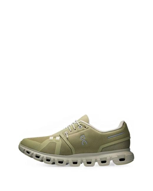 On Shoes Green Cloud 6 Sneakers