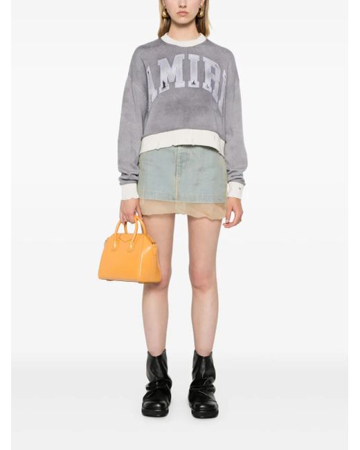 Amiri Gray Sweaters