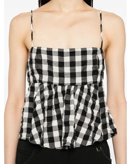 Free People Black Mia Blouse