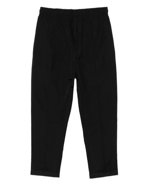 Pantalones con cinturilla elástica Hamza de hombre de color Black