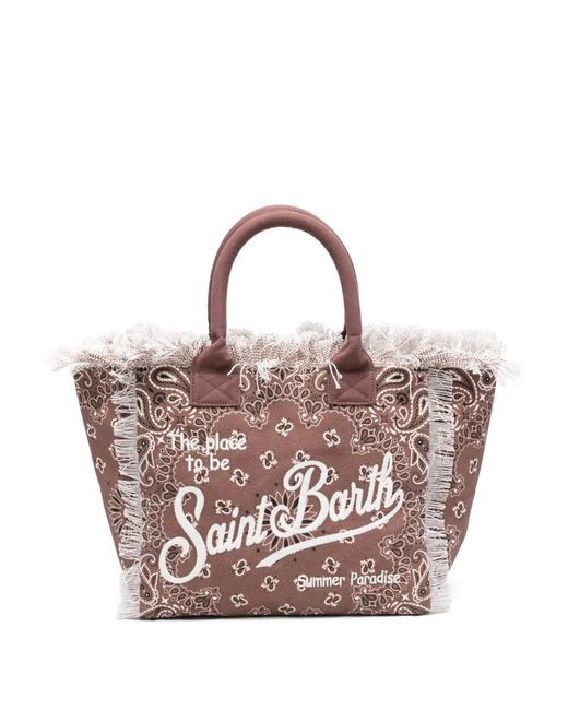 Mc2 Saint Barth Pink Vanity Tote Bag