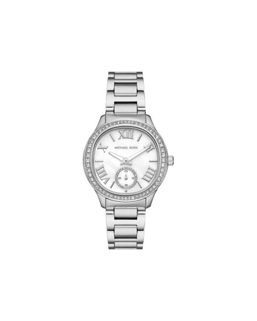 Michael Kors White Sage Pavé 38Mm