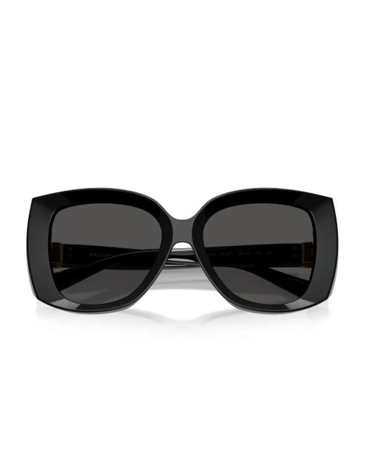 Dolce & Gabbana Oversize-Frame Sunglasses in Black | Lyst display picture 2