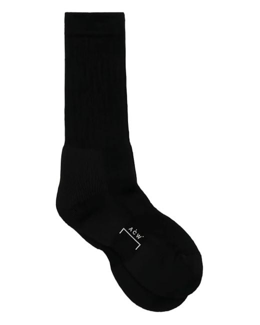 A_COLD_WALL* Black Long Army Socks for men