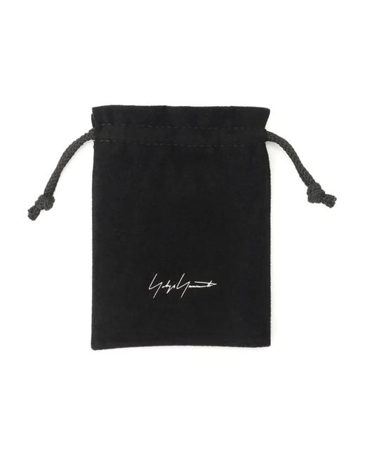 Yohji Yamamoto White Logo-Pendant Necklace for men