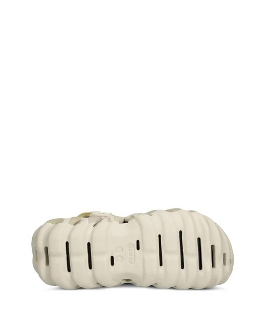 CROCSTM Metallic Echo Camouflage-Print Slides