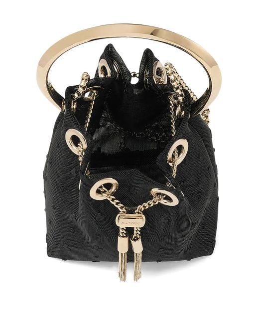 Borsa A Tracolla Bon Bon Mini di Jimmy Choo in Black
