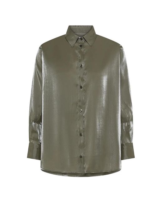 Cruna Green Yvonne Buttoned Shirt