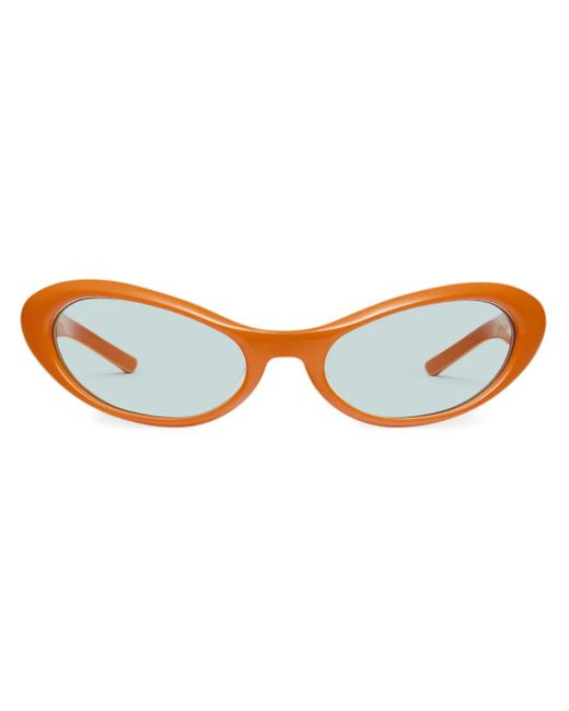 Gentle Monster Orange Lunettes De Soleil Nova Or3 À Monture Papillon