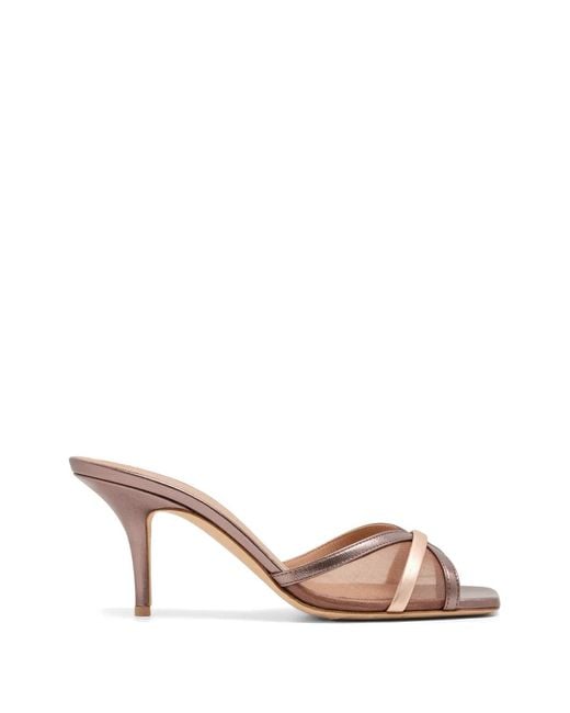 Malone Souliers Pink Criss-Cross Sandals