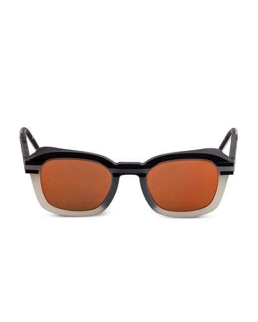 Thom Browne Brown Square-Frame Sunglasses