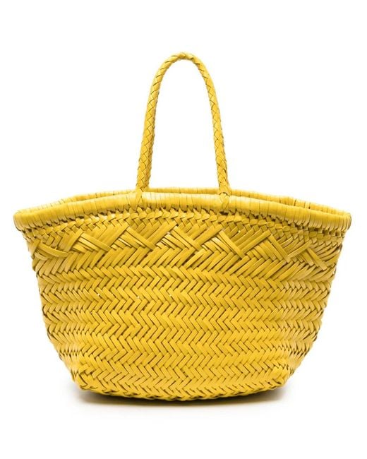 Dragon Diffusion Yellow Small Triple Jump Tote Bag