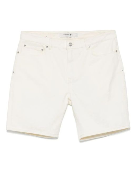 Bermuda di Lacoste in White da Uomo